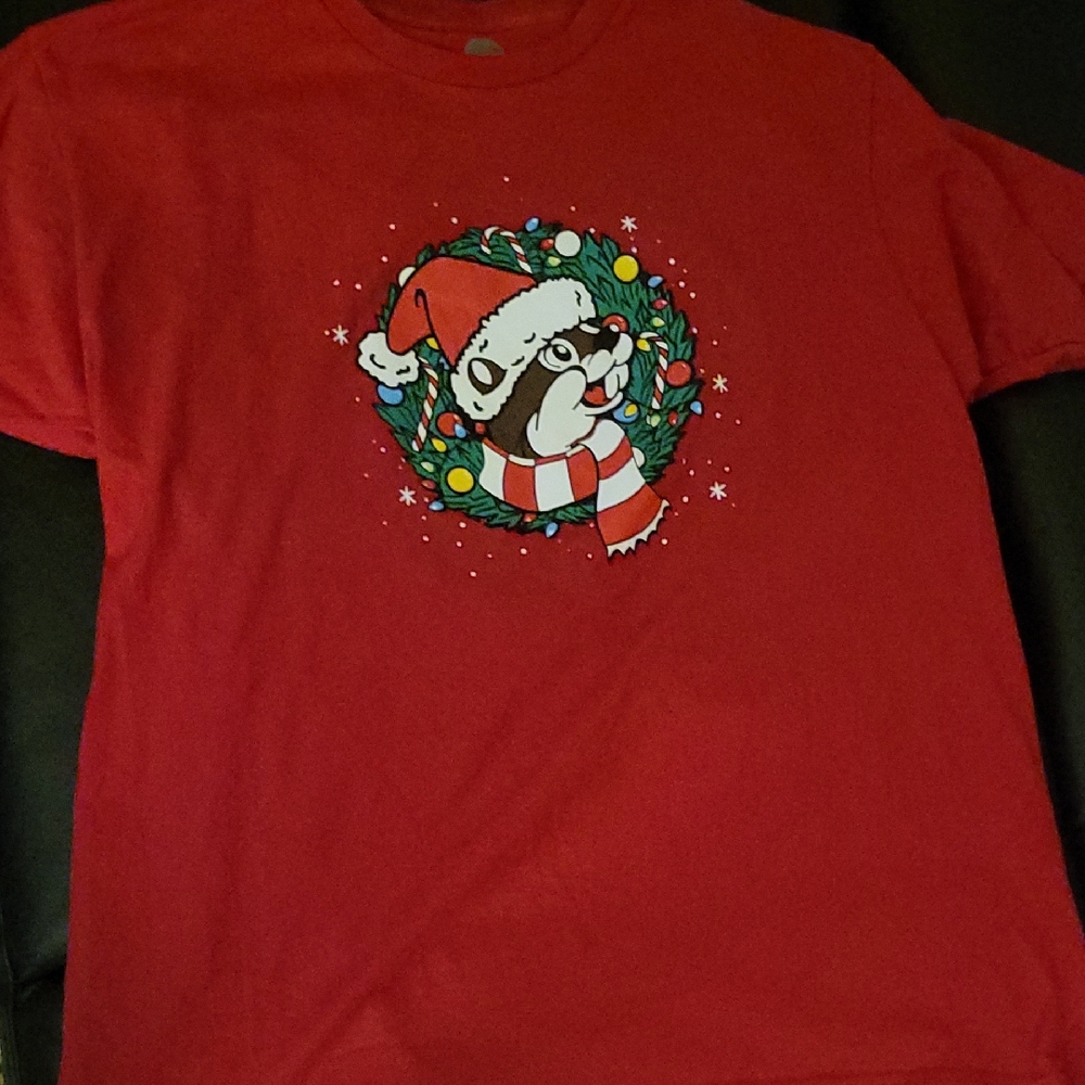 Buc-ee's Red Christmas Graphic T-Shirt
